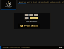 Tablet Screenshot of akgunhotel.com
